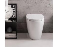 Globo 4ALL Stand-Tiefspül-WC L: 54 B: 36 H: 43 cm weiß matt MD002BO