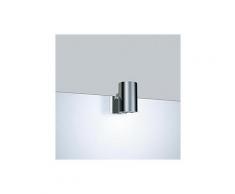Alape LE.6 Spiegelleuchte, Ø 8 B: 8 H: 12 T: 12.1 cm, chrom 8016000978, EEK: A++. Diese Leuchte ist geeignet für Leuchtmittel der Energieklassen: A++, A+, A, B, C, D. Die Leuchte wird verkauft mit einem Leuchtmittel der Energieklasse: B.