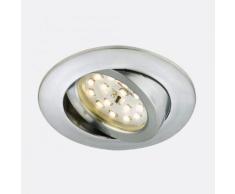 Briloner Attach LED Einbauleuchten rund, schwenkbar Ø 8,2 H: 2,8 cm, aluminium 7209-019, EEK: A+. Diese Leuchte enthält eingebaute LED-Lampen. A++ (LED), A+ (LED), A (LED). Die Lampen können in der Leuchte nicht ausgetauscht werden.