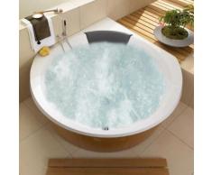 Villeroy & Boch Luxxus Eck Badewanne mit Whirlpoolsystem L: 145 B: 145 cm weiß mit CombiPool Entry UCE145LUX3B2V01, EEK: A+. Dieser Whirlpool enthält eingebaute LED-Lampen. A++ (LED), A+ (LED), A (LED). Die Lampen können in dem Whirlpool nicht...