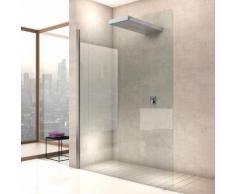 Hoesch CIELA Duschwand mit Kopfbrause, Eckversion, B: 150 H: 210 T: 75 cm, Links 8628404.101401