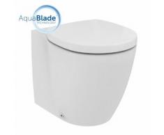 Ideal Standard Connect Stand-Tiefspül-WC, AquaBlade L: 54,5 B: 36 cm mit Ideal Plus E0524MA