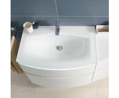 Sanipa CurveBay Glas-Waschtisch B: 80,4 T: 53,5 cm, mir verdecktem Überlauf WG1029Z