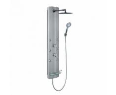 HSK ADP 100 Exklusiv Alu-Duschpaneel B: 260 H: 1400 mm, Kopfbrause Ø 300 H: 2 mm 1001400-KB11