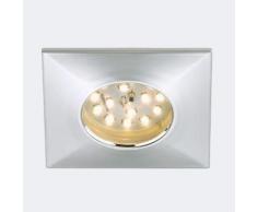 Briloner Attach LED Einbauleuchten eckig B: 7,5 H: 2,8 T: 7,5 cm, chrom 7205-018, EEK: A+. Diese Leuchte enthält eingebaute LED-Lampen. A++ (LED), A+ (LED), A (LED). Die Lampen können in der Leuchte nicht ausgetauscht werden.