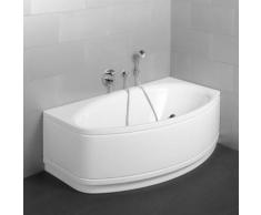 Bette Pool II Panel Eck-Badewanne L: 164,1 B: 96 H: 56 cm, Ecke rechts weiß 6055-000CELV