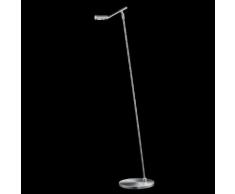 Knapstein LED Leseleuchte mit Schalter H: 126 cm, nickel matt 41.916.05, EEK: A+