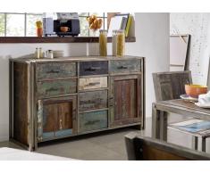 NEW YORK Sideboard #14 Indisches Altholz lack. / Metall