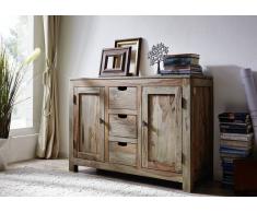 Sheesham Möbel Sideboard Palisander Holz massiv NATURE GREY #83