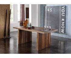 Esstisch Sheesham 180x90x76 walnuss lackiert DUKE #102