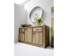 Sheesham Möbel Sideboard Palisander Massivholz NATURE BROWN #857