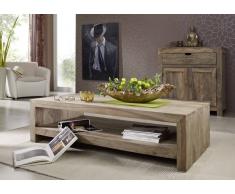 Sheesham Holz massiv Couchtisch Palisander Möbel NATURE GREY #11