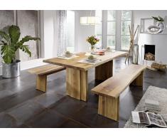 WIEN Baumtisch 220x100 Wildeiche massiv geölt