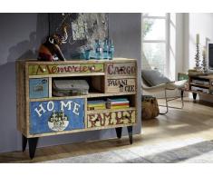 LIVERPOOL Sideboard #32, Eisen u. Mangoholz