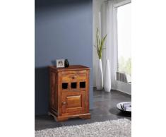 Kolonialstil Nachtkonsole massiv Akazie Holz OXFORD #269