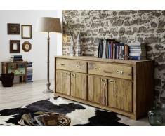 Sheesham Holz massiv Sideboard Palisander Möbel NATURE BROWN #852