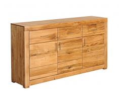 BERLIN Sideboard #01 Wildeiche massiv geölt