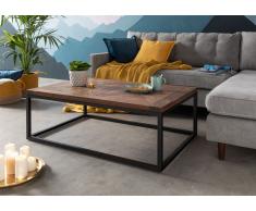 Couchtisch Akazie 110x70x40 walnuss lackiert LOUNGE Collection #05