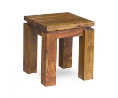 Beistelltisch Sheesham 40x40x45 life honey lackiert METRO LIFE #166