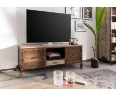 TV-Board Mango 150x40x60 braun lackiert HEAVY INDUSTRY #219