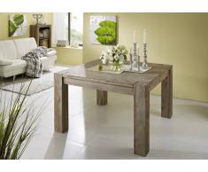Sheesham Möbel Esstisch 120x120 Palisander Massivholz BIG NATURE GREY #402