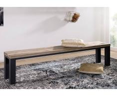 Bank Wildeiche 178x35x45 bianco geölt VILLANDERS #224
