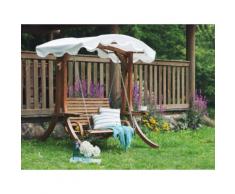 Gartenschaukel Sonnendach beige ANDRIA