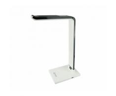 9 W LED Schreibtischleuchte mit verstellbarem Arm - Schwarz & weiß