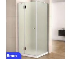 100x90X190cm Duschkabine Scharniertür Duschabtrennung 8mm Glas