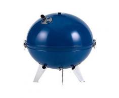 tepro kugelgrill »crystal«, blau, øxh: 30,5x44 cm