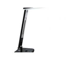 hama led schreibtischlampe mit radio, bluetooth, usb, timer »tageslicht bürolampe, dimmbar«
