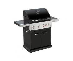 jamie oliver gasgrill »bbq pro 4«, mit grillwagen, bxtxh: 157x60x122 cm