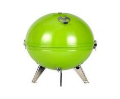 tepro kugelgrill »crystal«, apfelgrün, bxtxh: 30,5x30,5x44 cm
