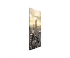 bilderwelten magnettafel hoch 78cm x 37cm »manhattan dawn«