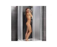 aquaform eckdusche »easy«, verstellbereich von 73 bis 88 cm