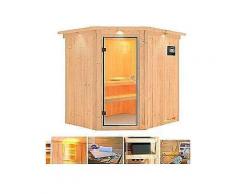 konifera systemsauna »siirin«, 196/170/198 cm, 9-kw-ofen mit ext. steuerung