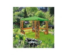 promadino holzpavillon »mindelheim«, bxt: 300x300 cm