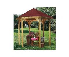 karibu set: holzpavillon »lissabon«, bxt: 235x208 cm