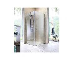 eckdusche »florenz«, duschkabine, eckeinstieg, 90 x 90 cm