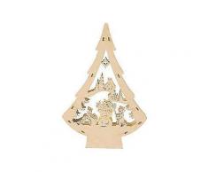saico original led-lichterbaum schneemann