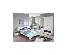 rauch pack`s jugendzimmer-sparset mit kleiderschrank (4-tlg.)