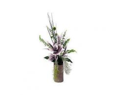 kunstpflanze »arrangement soft-magnolie in vase«
