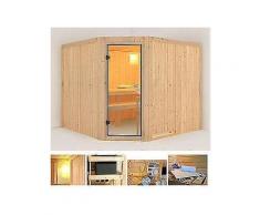 konifera systemsauna »farin«, 231/231/198 cm, ohne ofen