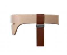 Sicherheitsbügel für Hochstuhl Natur, Gurt Braun, Leander®