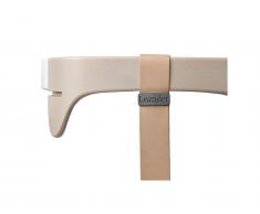 Sicherheitsbügel für Hochstuhl White Wash, Gurt Natur, Leander®