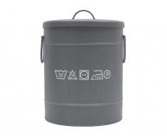 Label51 Wäschetonne Medium Grau