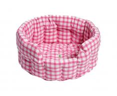 Tierkorb Klein Pink kariert 56x44x22cm, Win Green
