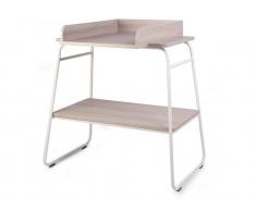 Wickeltisch Breit, White Ashen, Ironwood Childhome