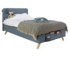 Bopita Lynn Boxspringbett Denim Blue, 120 x 200 cm