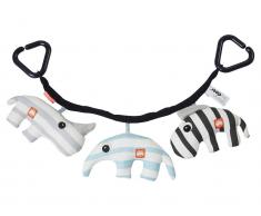 Done by Deer™ Kinderwagen-Kette Zoopreme, Blue